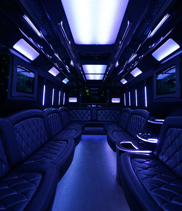 Richmond limo bus rental